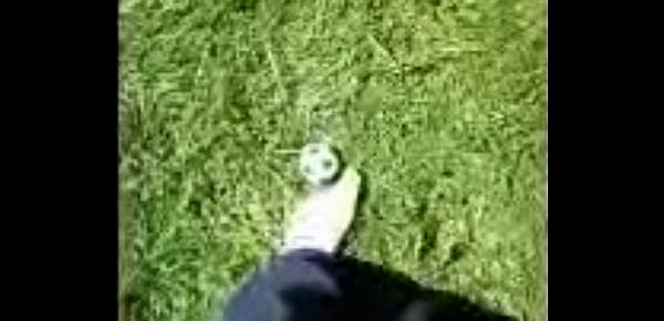  Foot Soccer With Nude Nylon Stockings 1